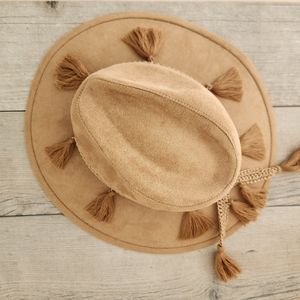 Rua.Ria Women Rancher Artisanal Caramel Hat made with love In Mexico